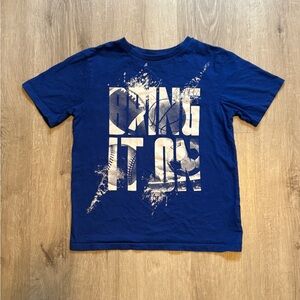 Boy’s Place Blue Sports Graphic T-Shirt M 7/8